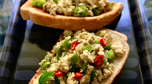 Green Curry Tofu Toasties