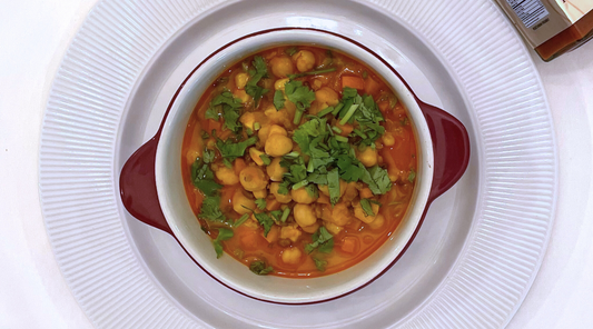 SOS Harissa Chickpea Soup