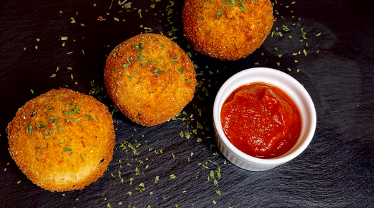 Harissa Arancini Balls