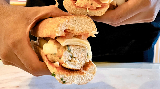 Chicken Meatball Sandwich