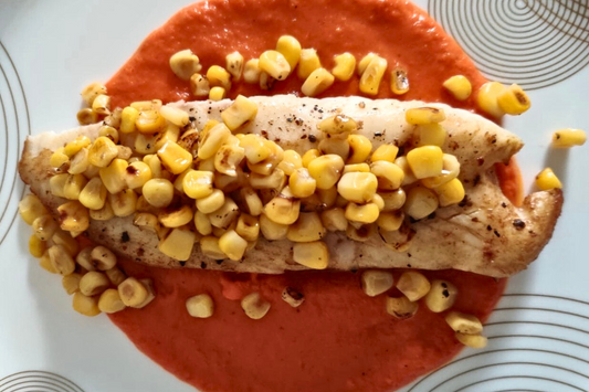 Fish fillet with Harissa