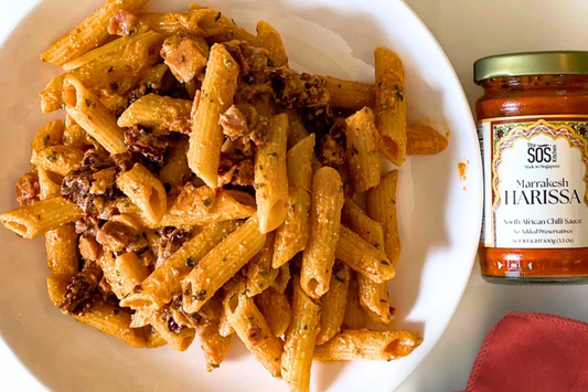 Ricotta & Harissa Pasta