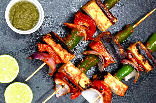 Paneer & Veggie Satay