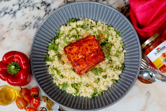Salmon on Couscous