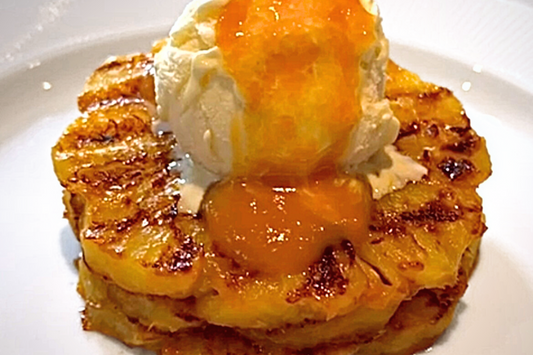 Spicy Grilled Pineapple