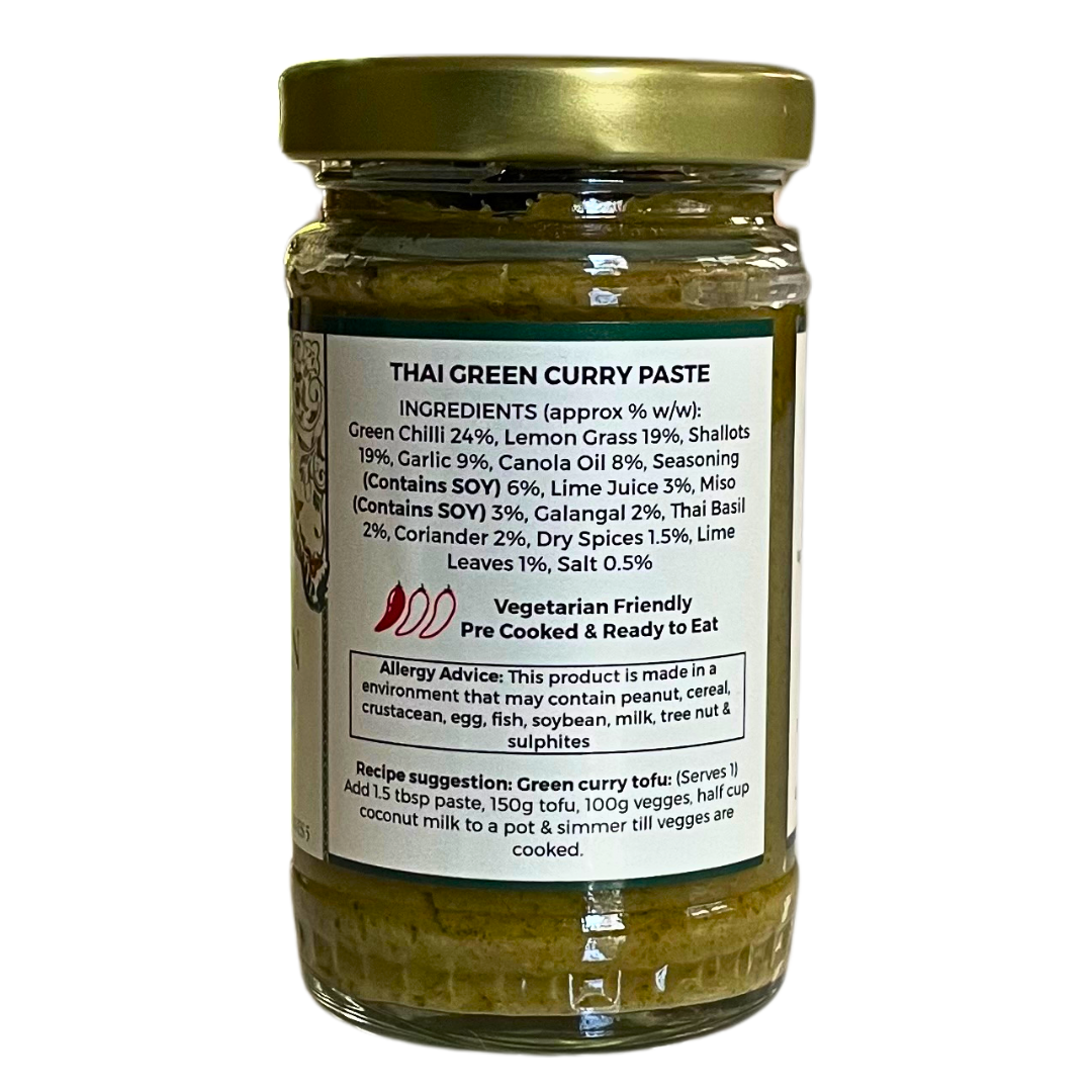 Thai Green Curry Paste 100g The SOS Kitchen