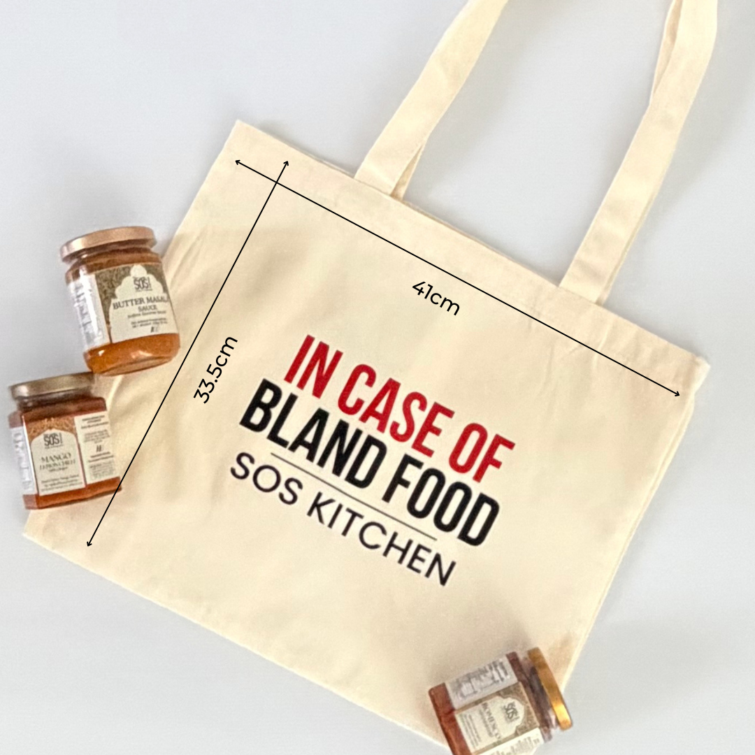 In Case of Bland Food Tote