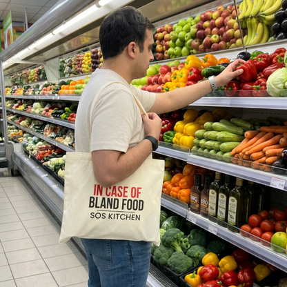 In Case of Bland Food Tote