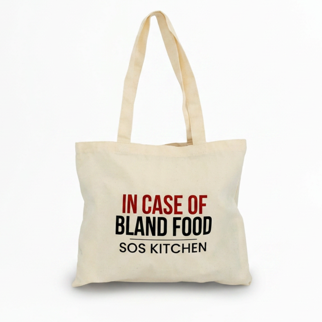 In Case of Bland Food Tote