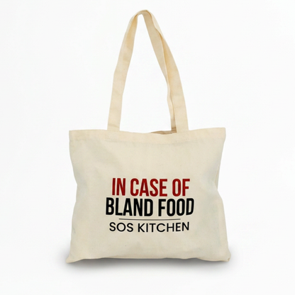 In Case of Bland Food Tote