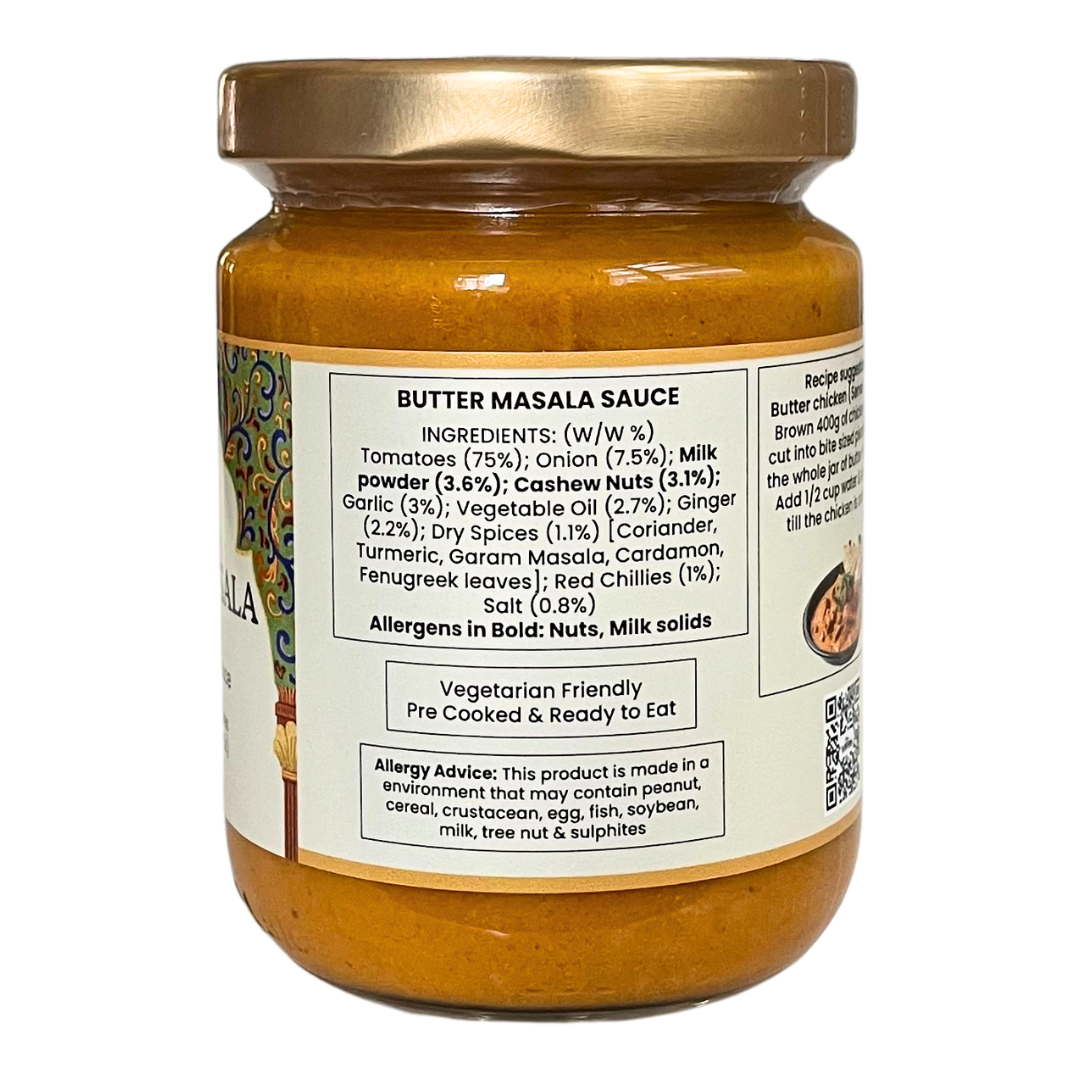 Butter Masala Cooking Sauce